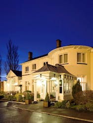 Brandon Hall Hotel and Spa Exterior at Night