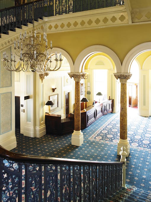 The Palace Hotel Spa Lobby