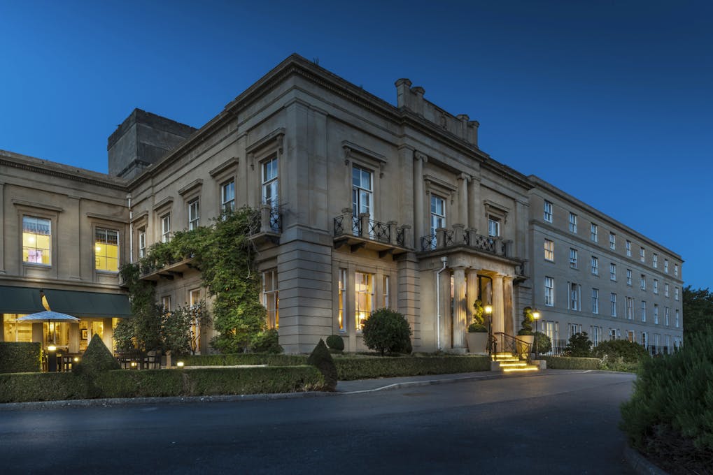 Macdonald Bath Spa Hotel Front Exterior Night