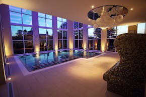 Bedford Lodge Hotel and Spa Pool at Night