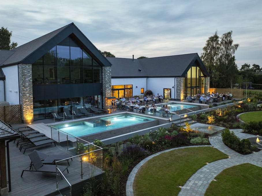 The Spa at Breedon Priory Outdoor Building and Grounds