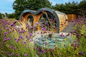 Bryn Tanat Wellness Spa Cabin Exterior