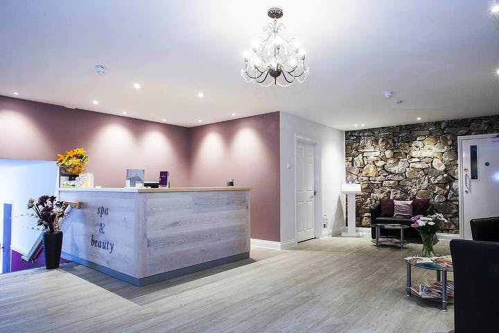 Dorset Spa Therapy at George Albert Hotel Reception Desk