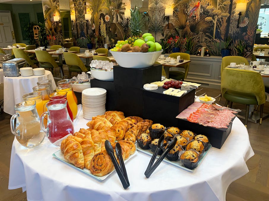 Down Hall Hotel & Spa Breakfast