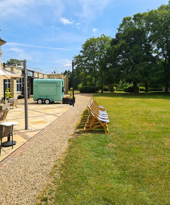 Down Hall Hotel & Spa Outdoor Bar Cart