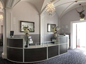 Elfordleigh Hotel, Golf and Country Club Reception Area