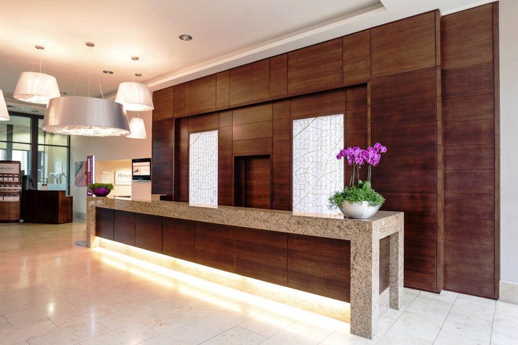 Mercure Sheffield St Paul's Hotel and Spa Reception Desk