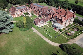 Pendley Manor Hotel Aerial