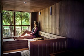  Ringwood Hall Hotel and Spa Lady in Sauna