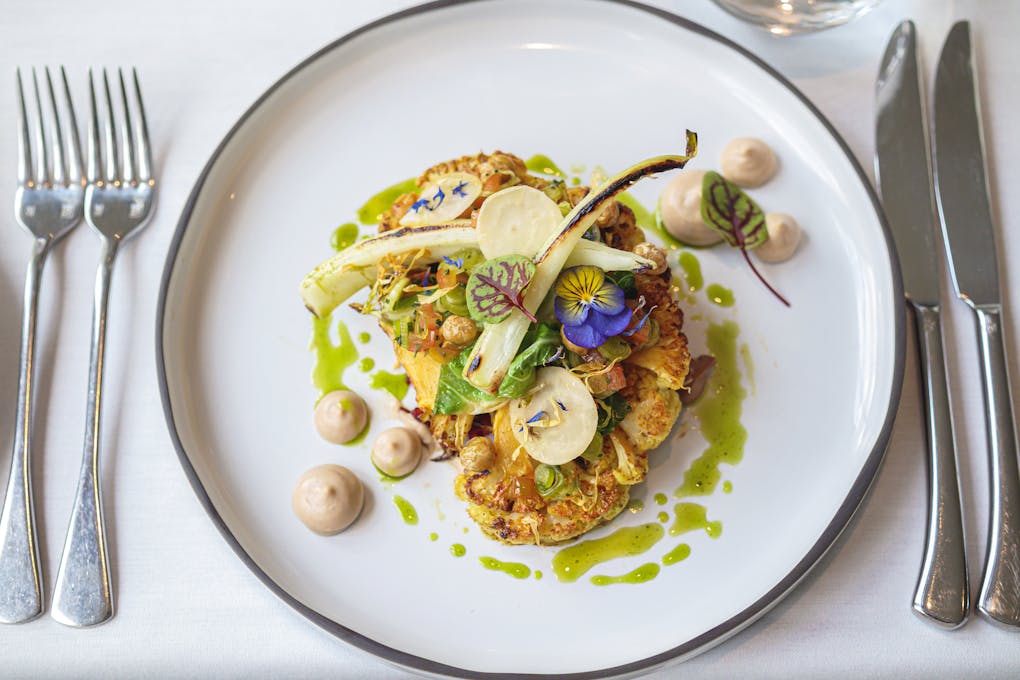 Rowhill Grange Hotel & Utopia Spa Vegan Dish