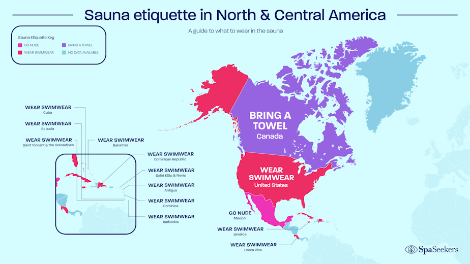 SpaSeekers_ North & Central America Map