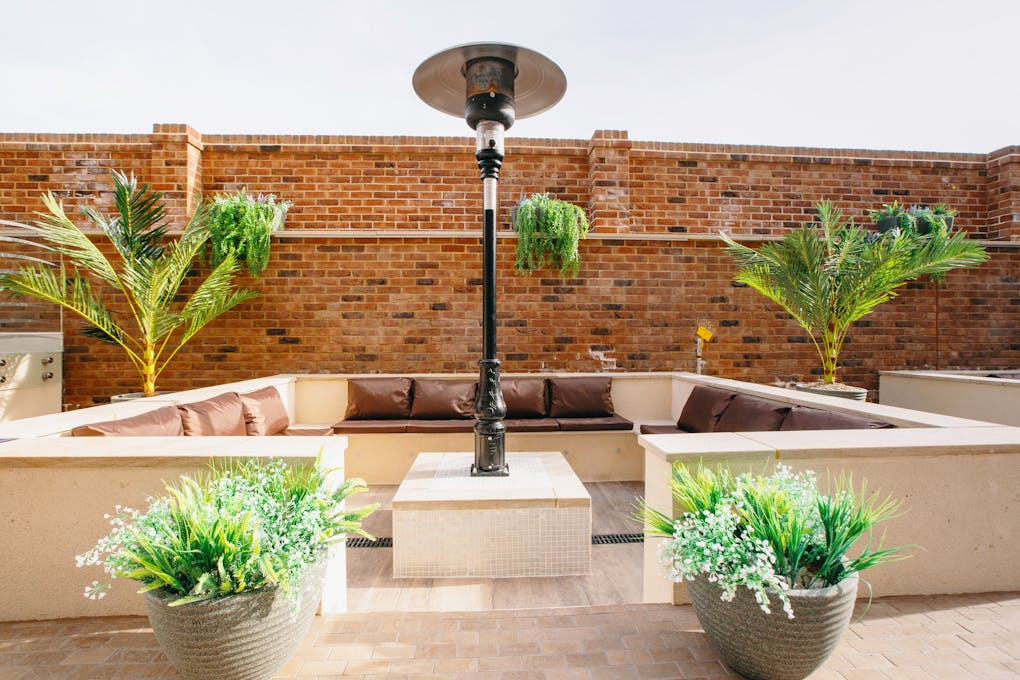 Stocks Hall Spa Outdoor Hot Tub and Seating Area