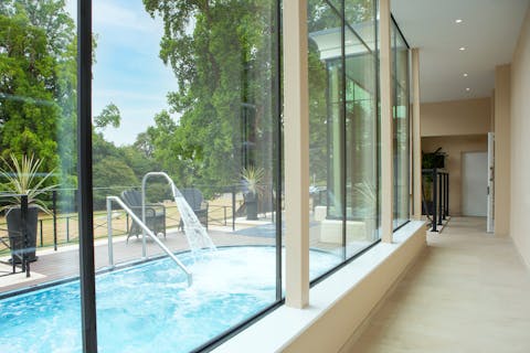 Taplow House Hotel & Spa Pool Corridor